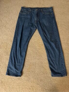 Levi's Men's Dark Blue Straight Jeans
